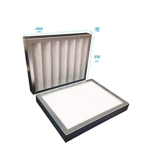 Filtres compatibles VMC DFE 600/800 ALDES Contenu : - 1 G4   1 F7,