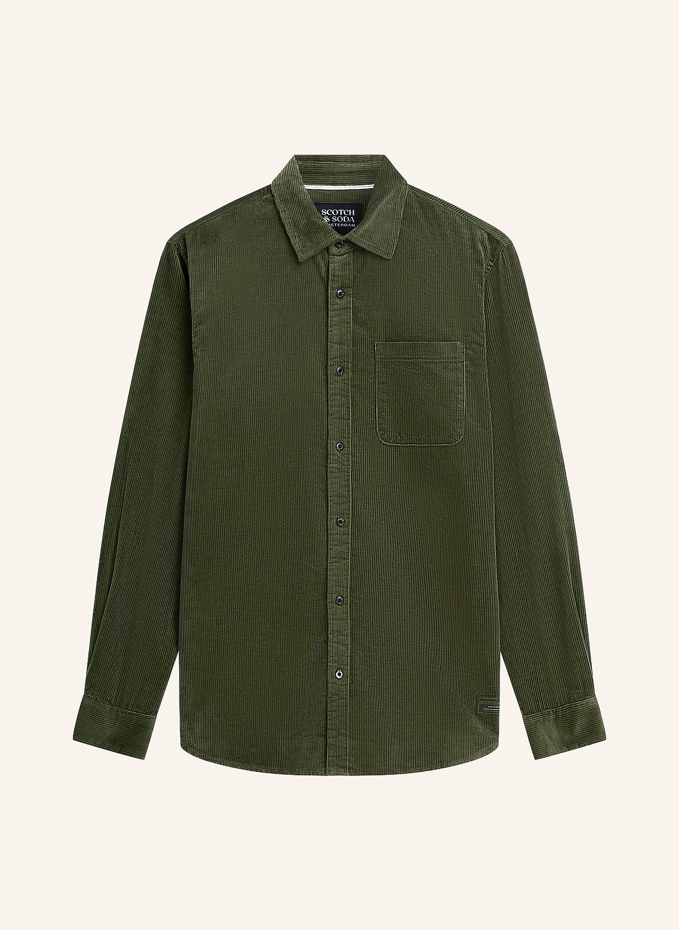 SCOTCH & SODA Cordhemd Regular Fit