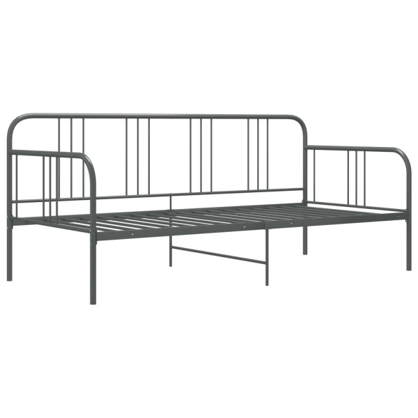 Wersalka Szary Metal vidaXL