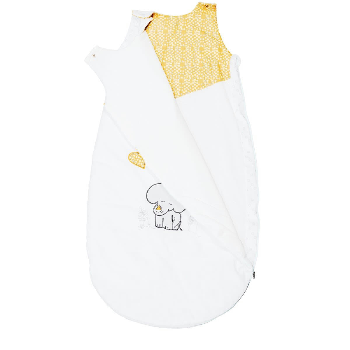 ELI & ZELI - Gigoteuse évolutive en coton blanc