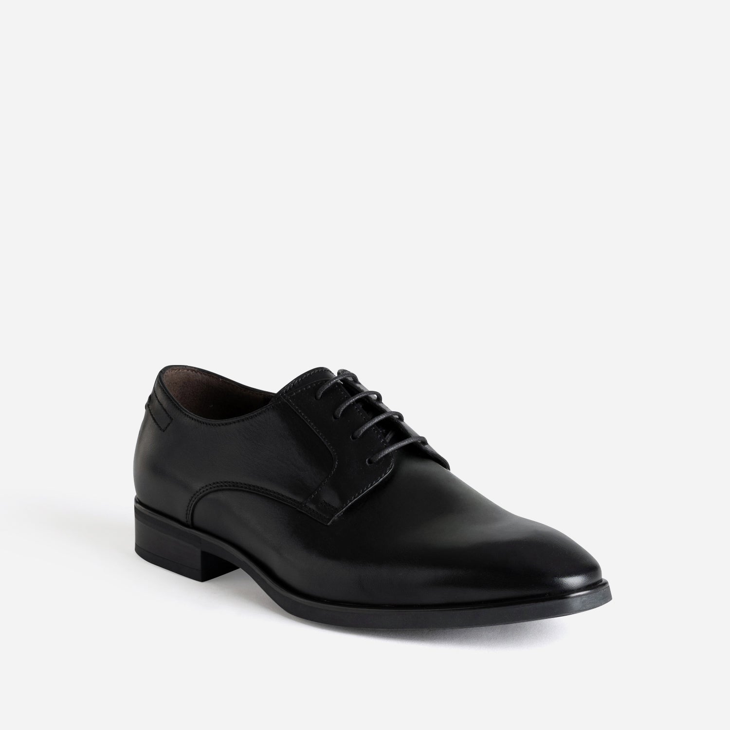 Derby noir cuir