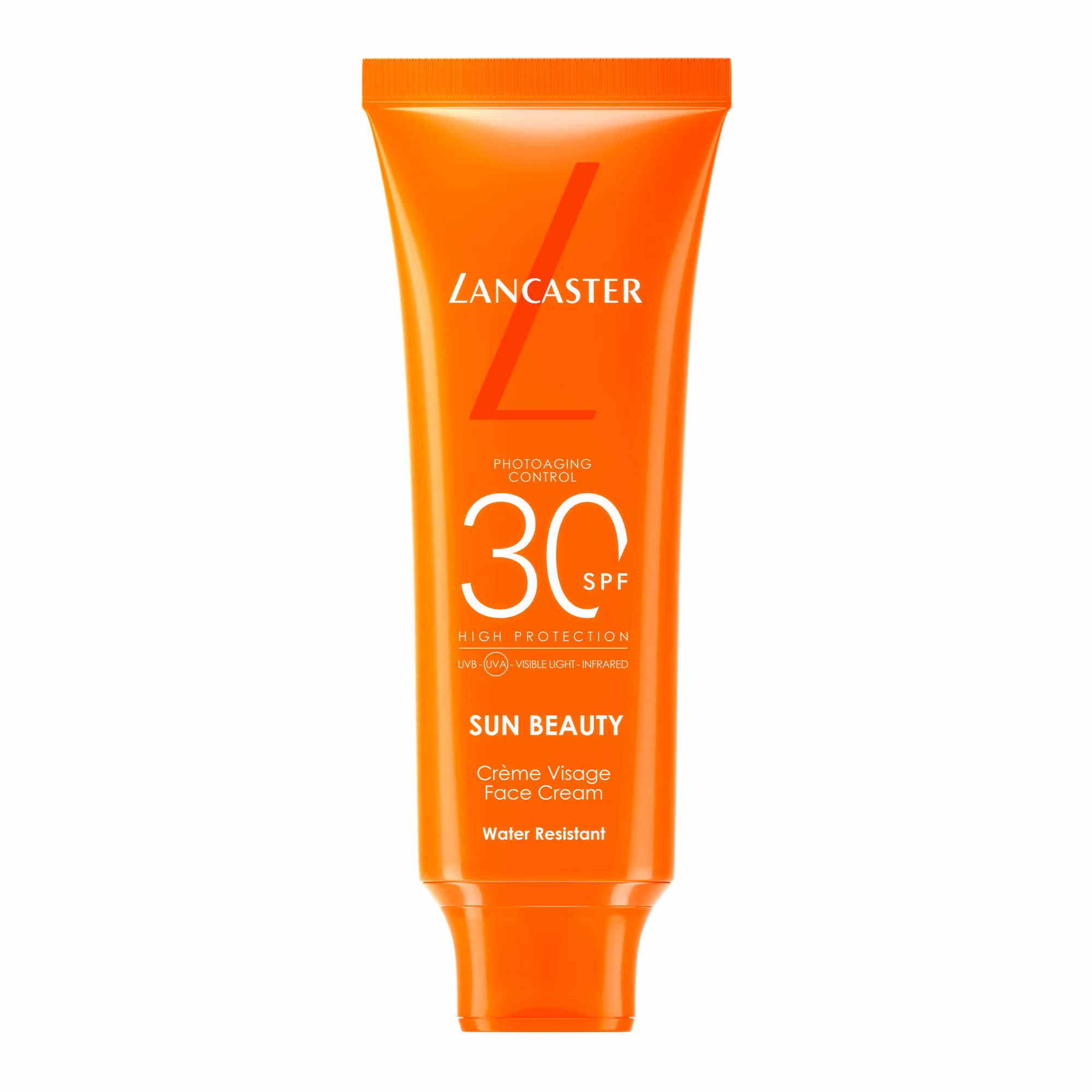 SUN BEAUTYCrème visage velours bronzage lumineux spf30