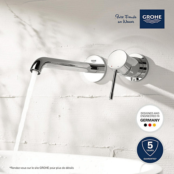 Mitigeur lavabo GROHE Essence 2 trous L Warm Sunset