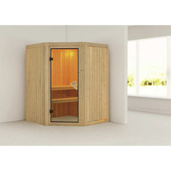 Sauna »Tartu«, für 3 Personen, ohne Ofen
