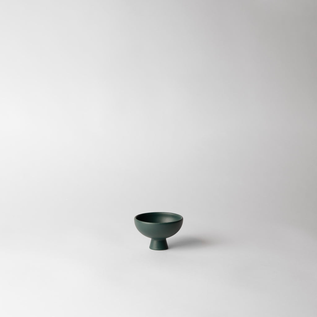 Green Gables Mini Pedestal Accent Bowl