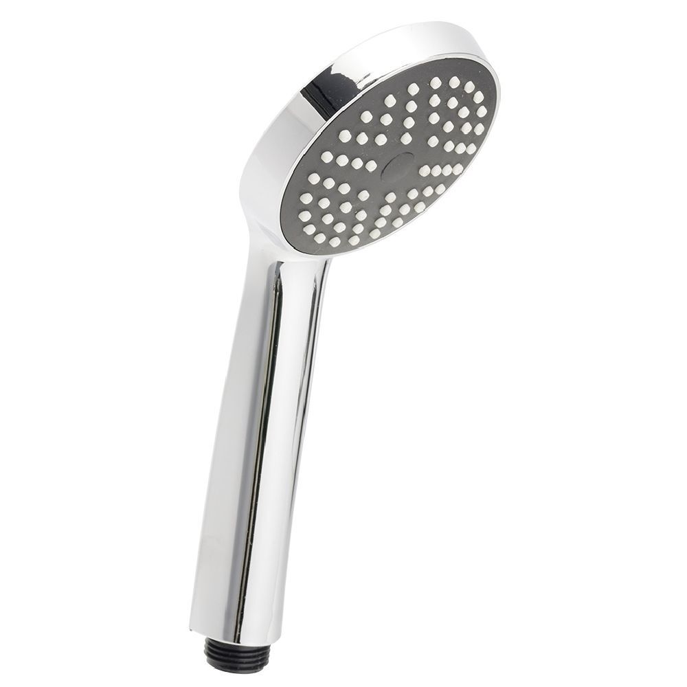 Pommeau de douche à 1 jet plastique gris