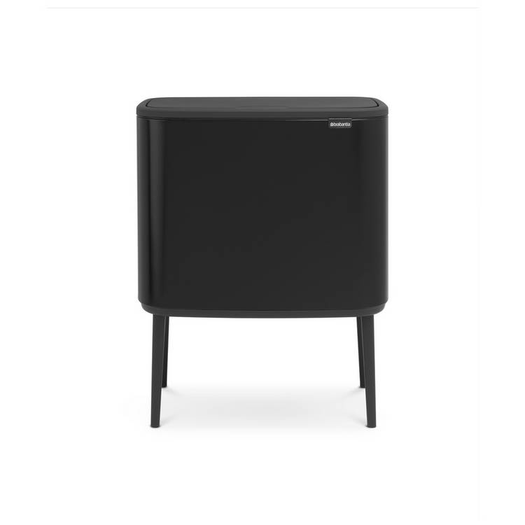 Brabantia Bo 11   23 Litre Touch Top Bin - Matt Black