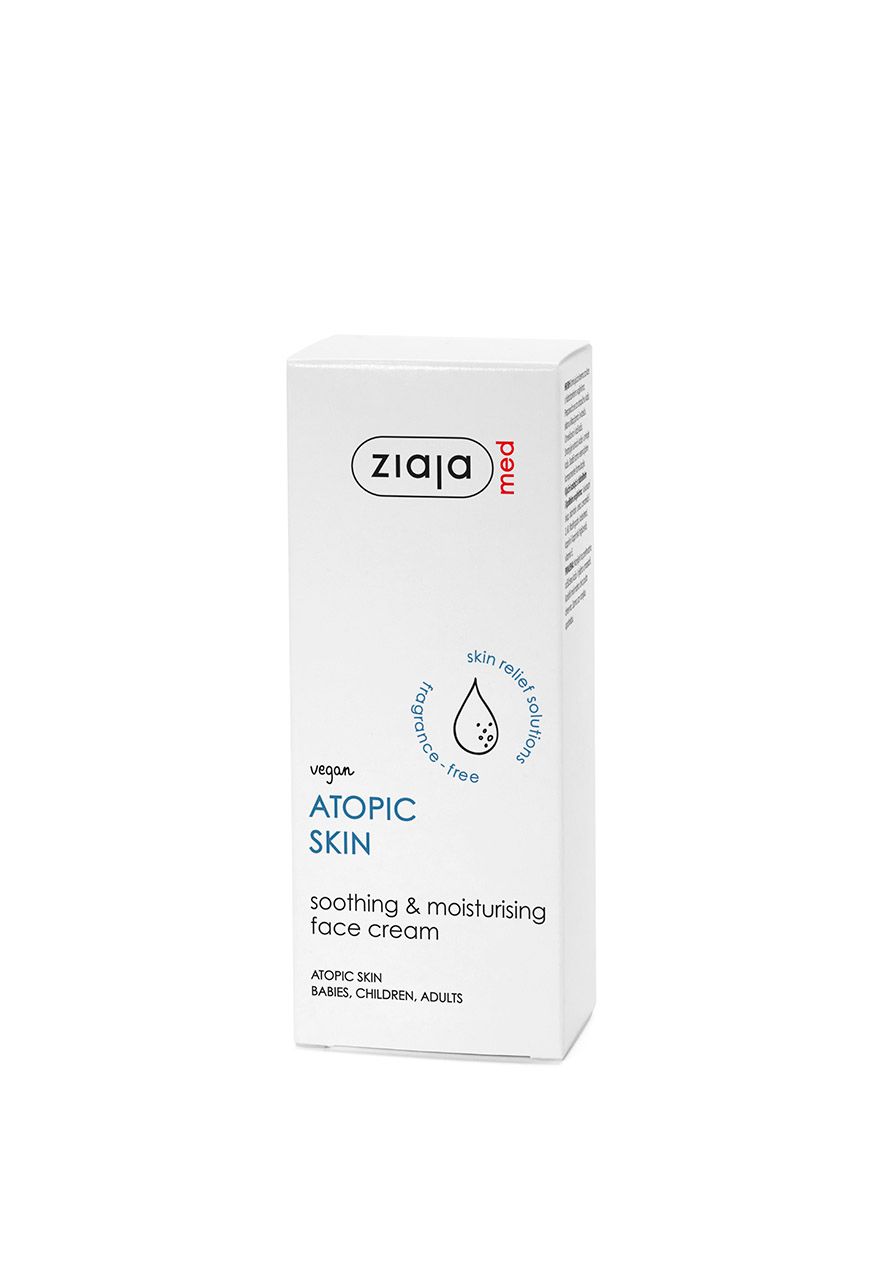 Ziaja Med Atopic Skin Face Cream Soothing Moisturising 50ml