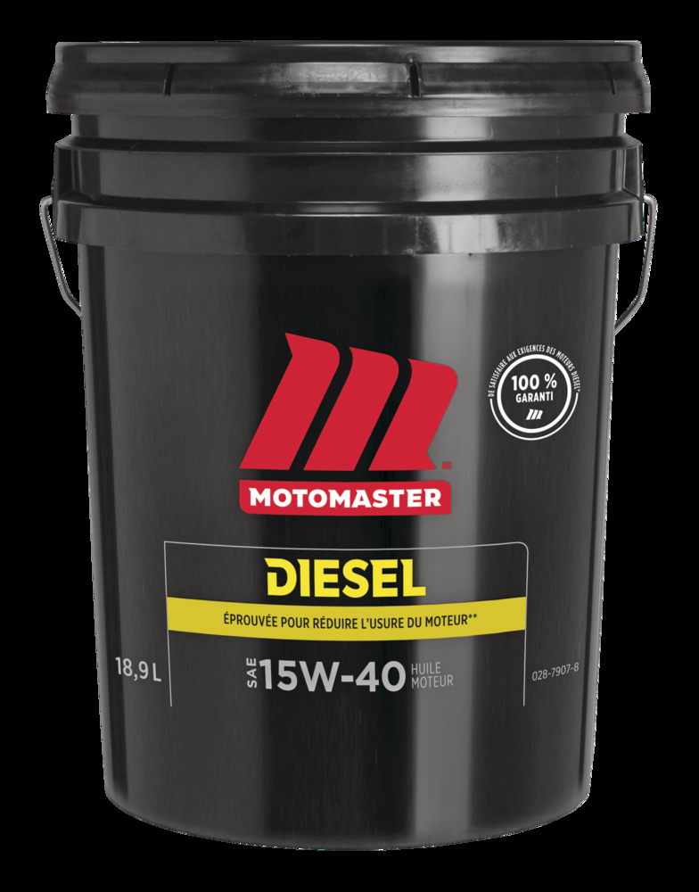 MotoMaster 15W40 Conventional Diesel Engine/Motor Oil, 18.9-L