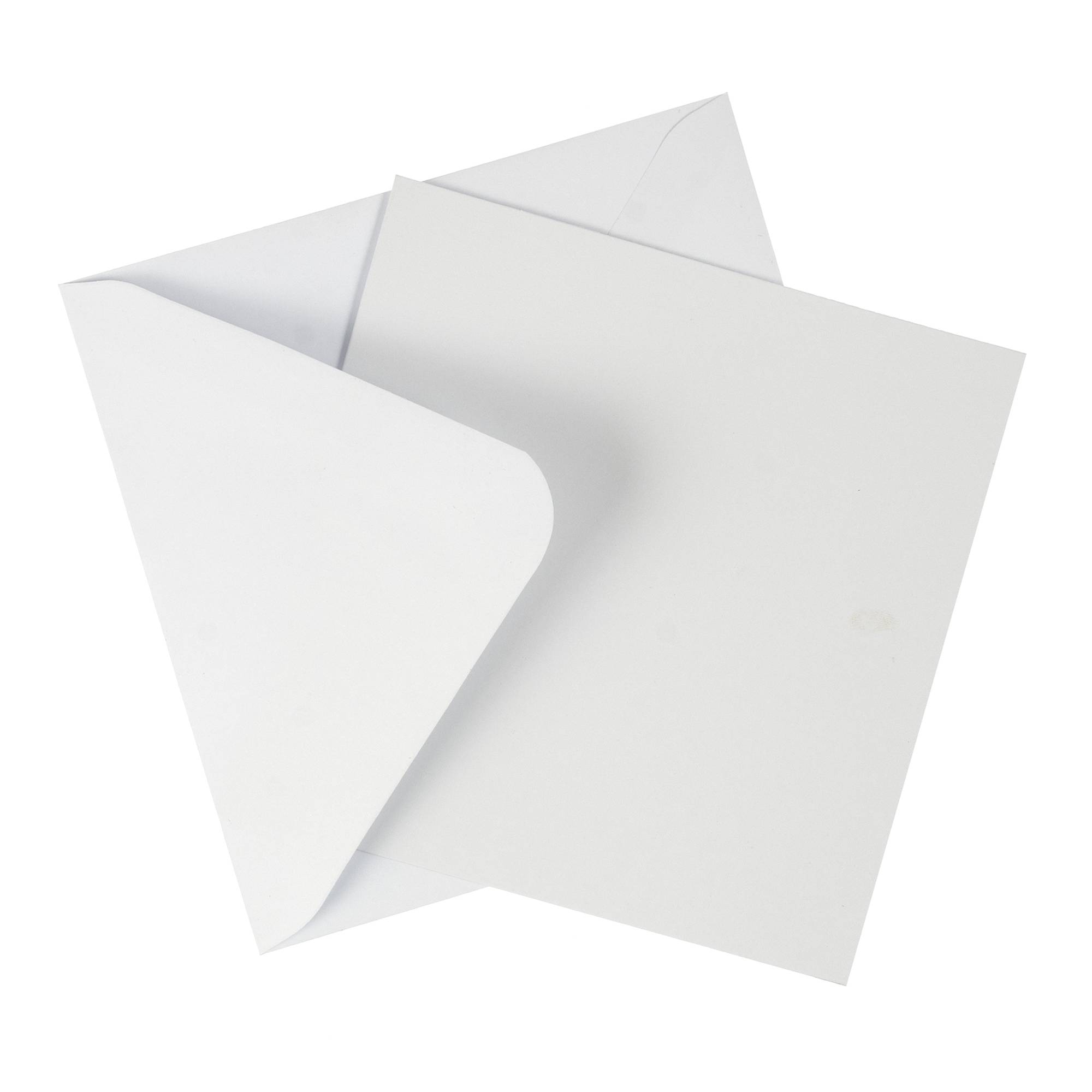 White Cards 6 x 6 Inches 10 Pack