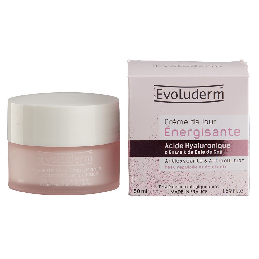 Crème de jour Evoluderm énergisante 50 ml