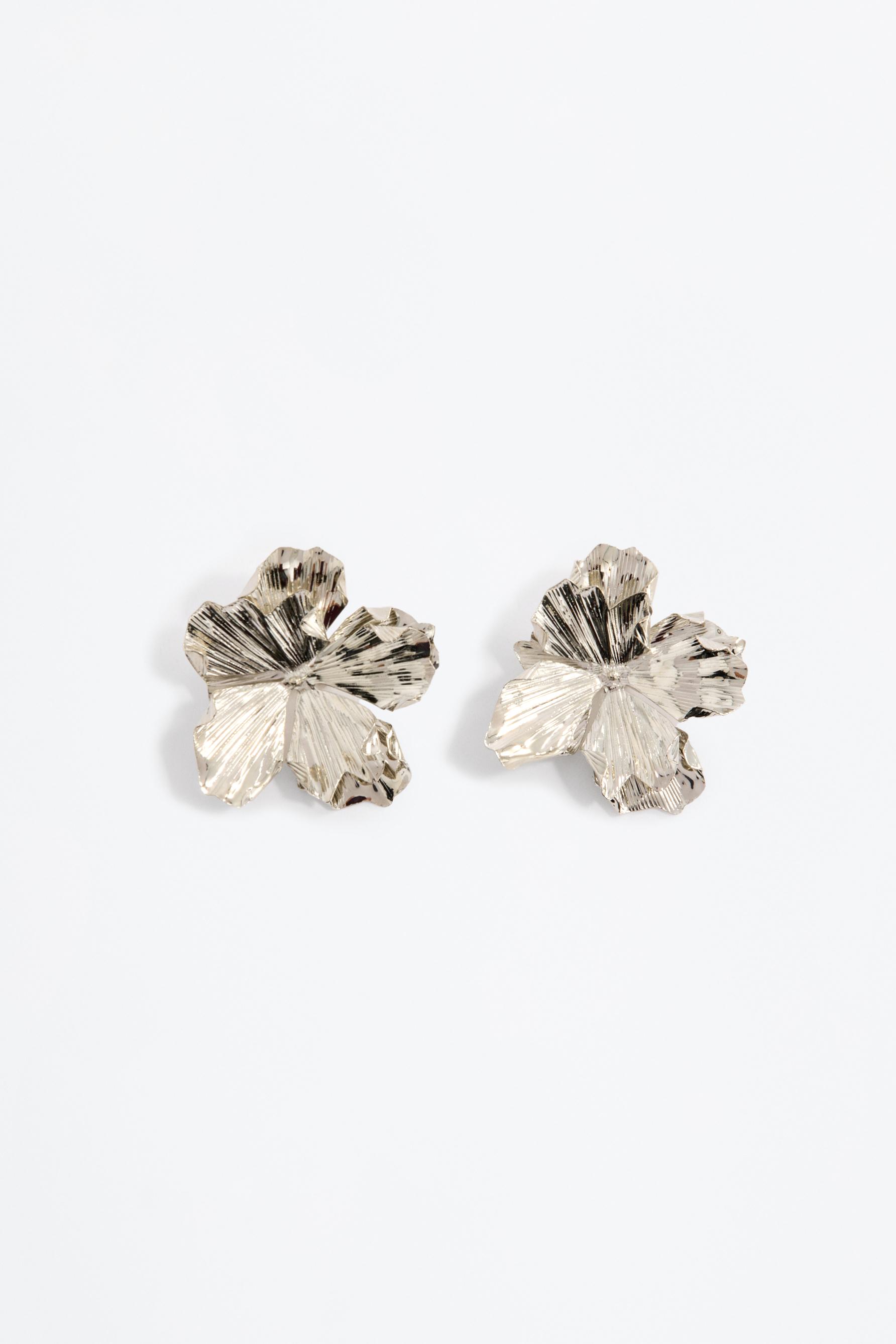 Pendientes flor
