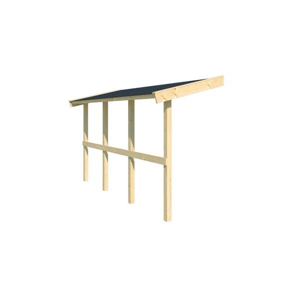 Schleppdach, BxT: 280 x 90 cm (Aufstellmaß )