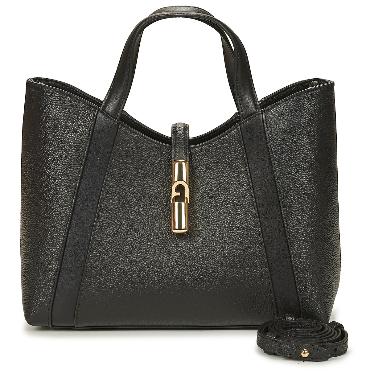 Furla - FURLA GOCCIA S TOTE - Black