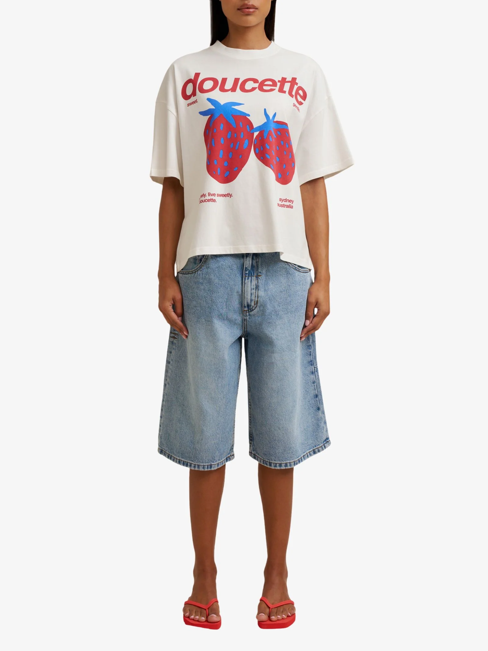 Unisex Live Sweet Compact Tee