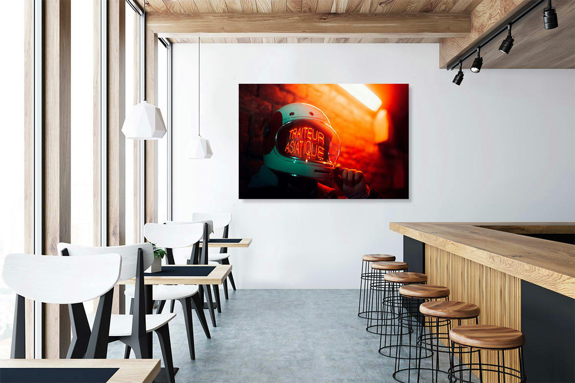 TRAITEUR ASIATIQUE - Photographie d'art d'Arnaud Moro 40x60 cm sur alu