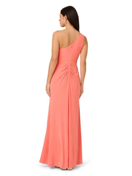 Adrianna Papell One Shoulder Jersey Dress