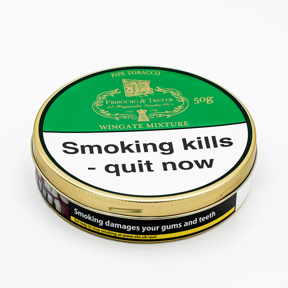 Fribourg & Treyer  Wingate Pipe Tobacco 50g Tin