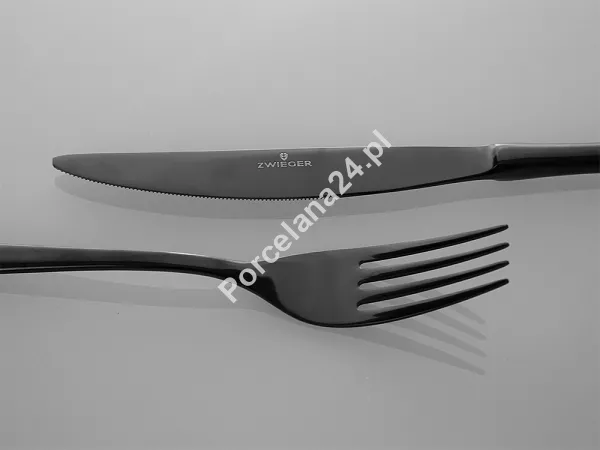Komplet sztućców 24 cz. na 6 osób Zwieger - Vesper Black 1Z.VEB.K24