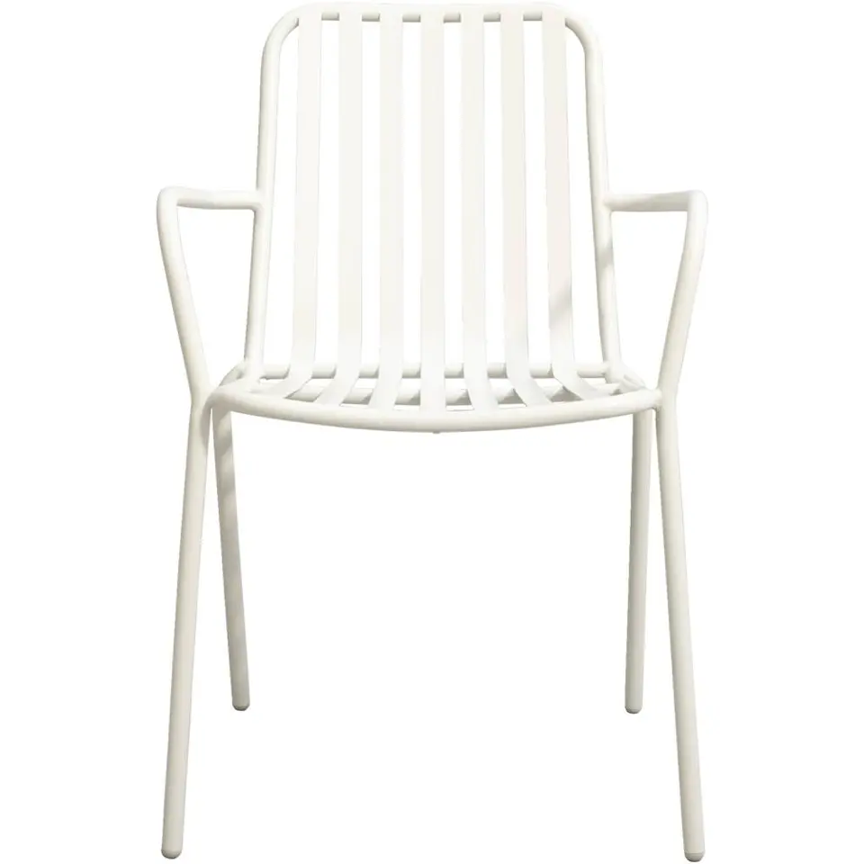 Stapelstoel Vence - metaal/zand - 82x55x62 cm