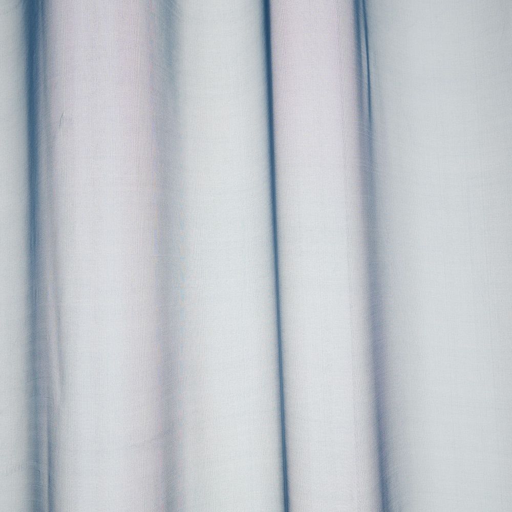 Voilage polyester 140x240cm bleu