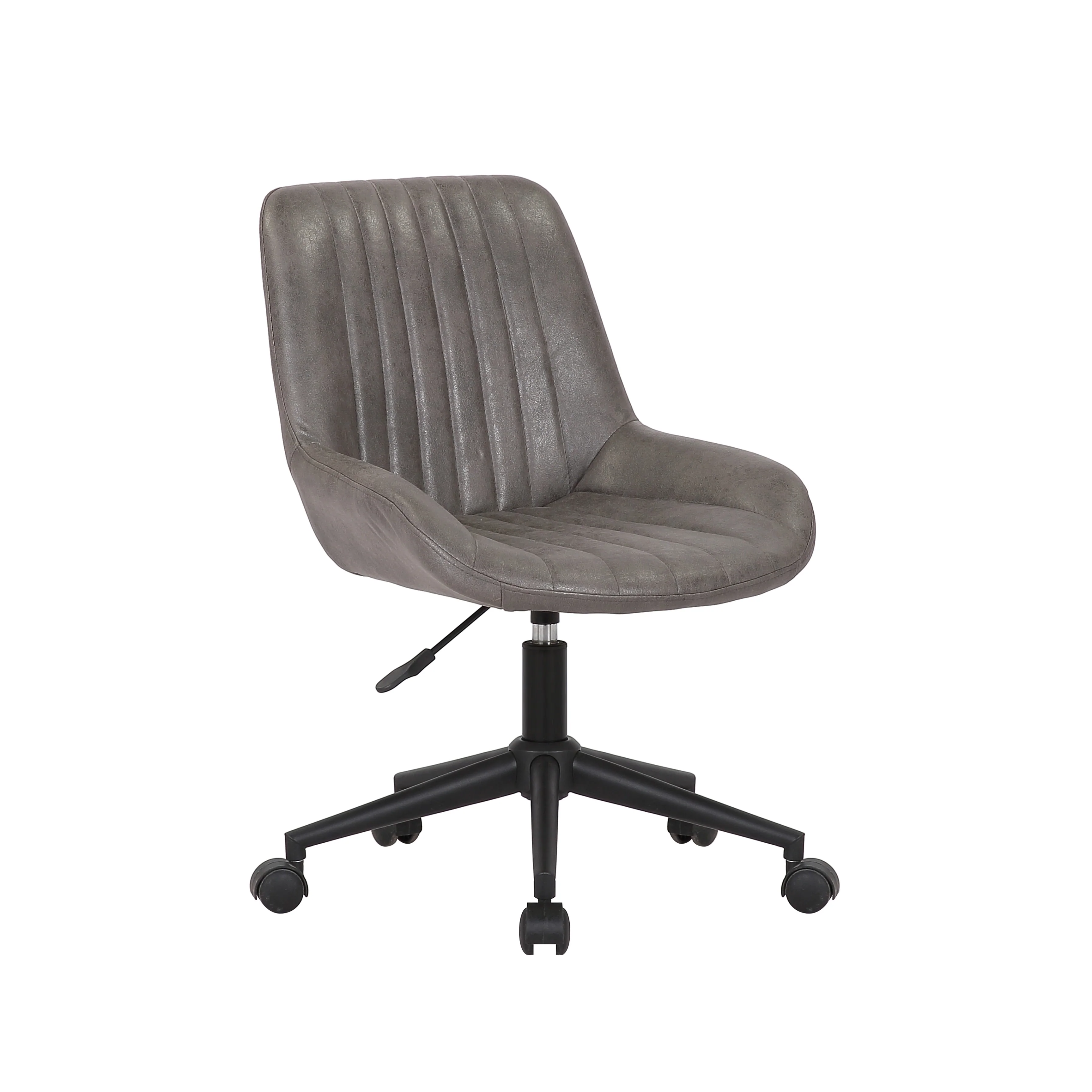Porthos Home Cabe Swivel Office Computer Chair, Microfiber Upholstery