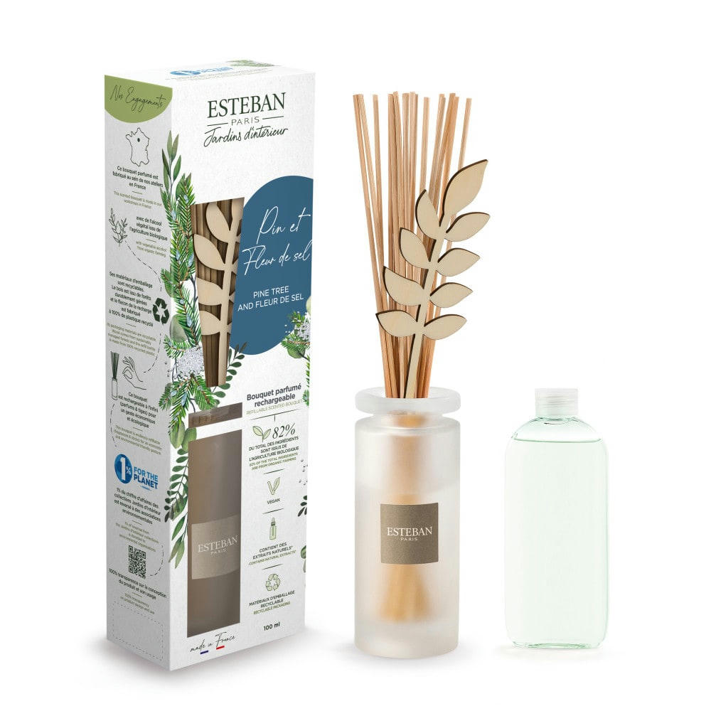 PIN ET FLEUR DE SEL - Bouquet parfumé 100ml