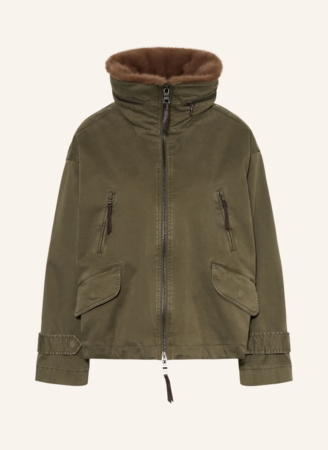 BLONDE No.8 Jacke TYRA II mit Kunstfell