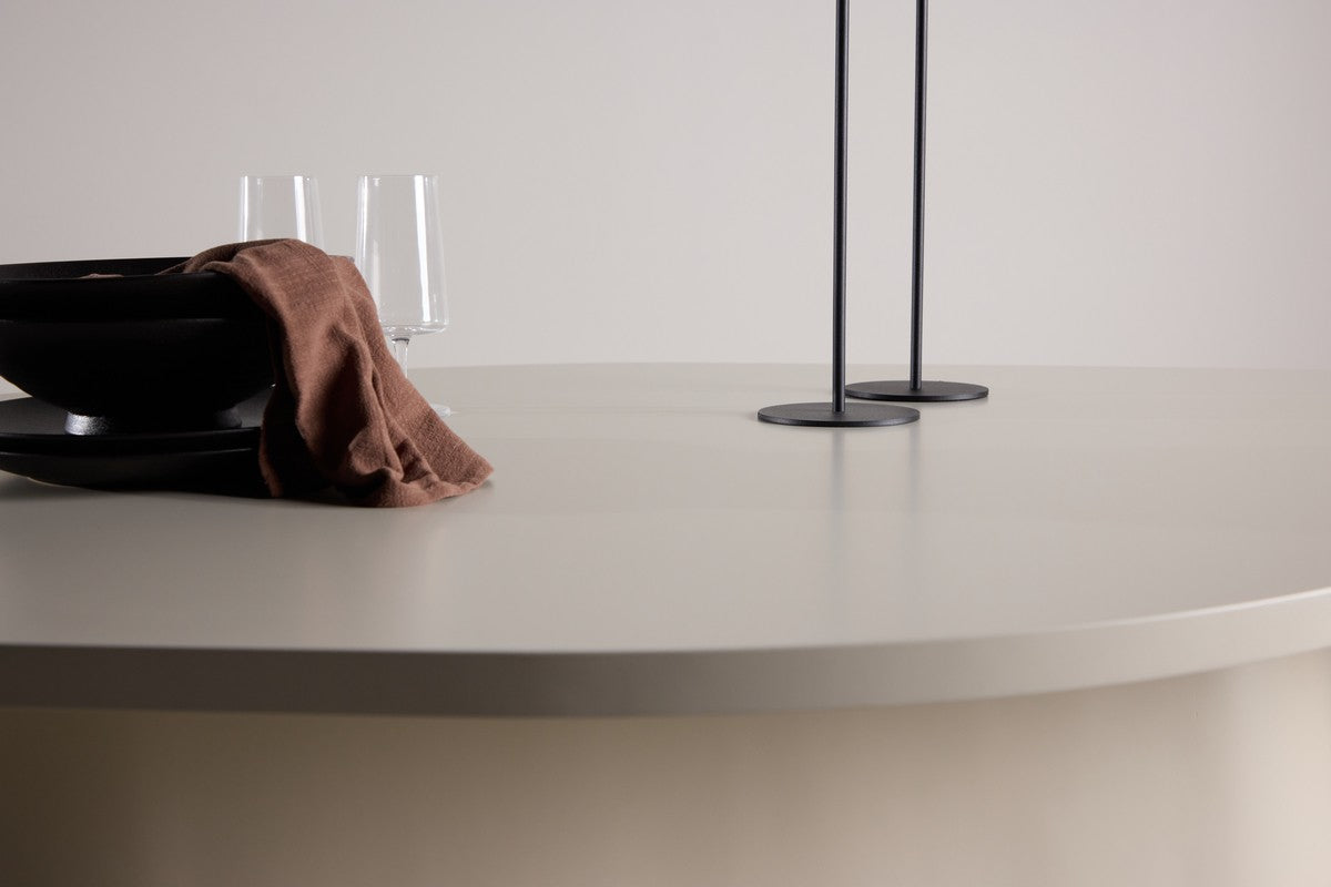 Rebellenclub Zelion Eetkamertafel - 210x110cm - Beige