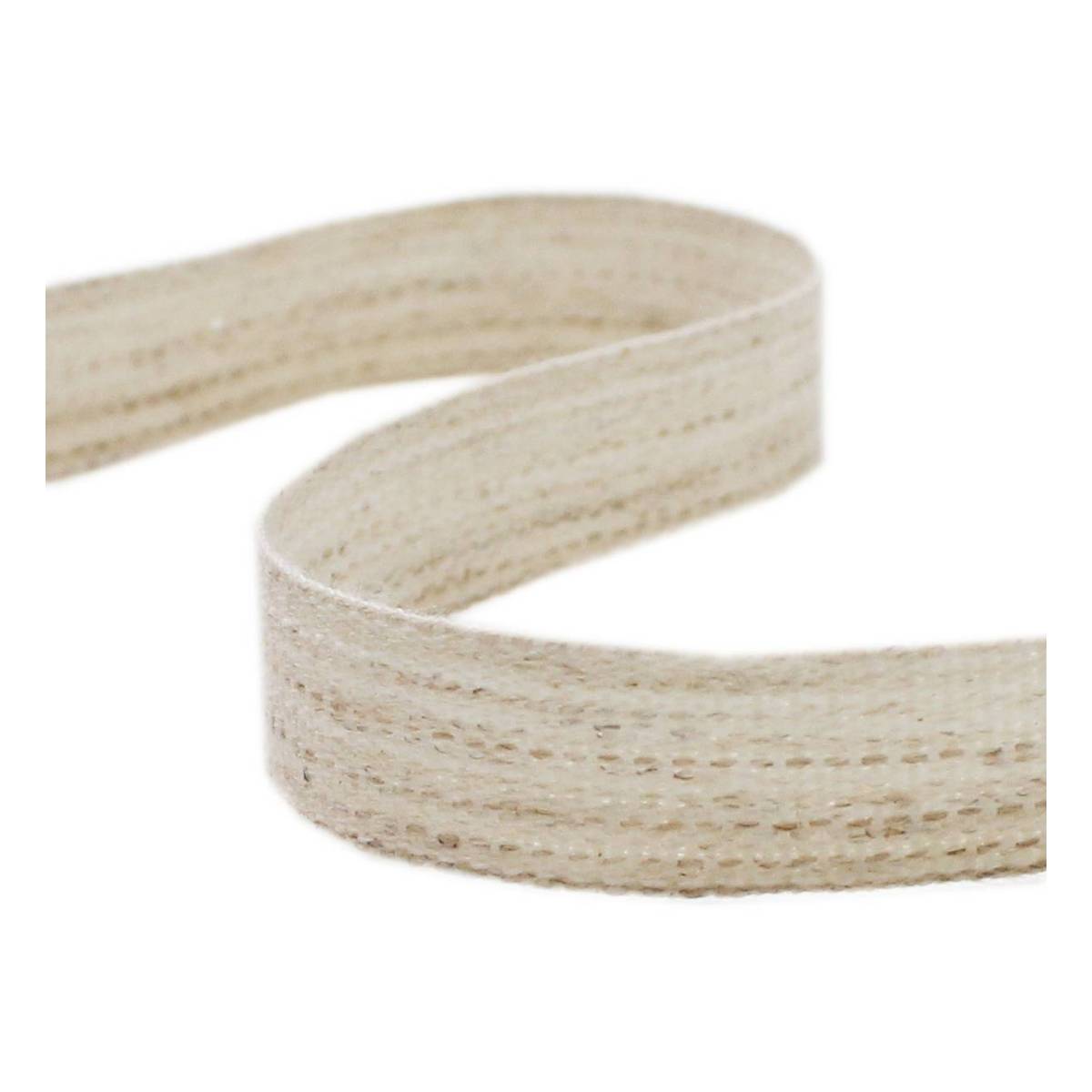 Natural Cotton Ribbon 15mm x 2m