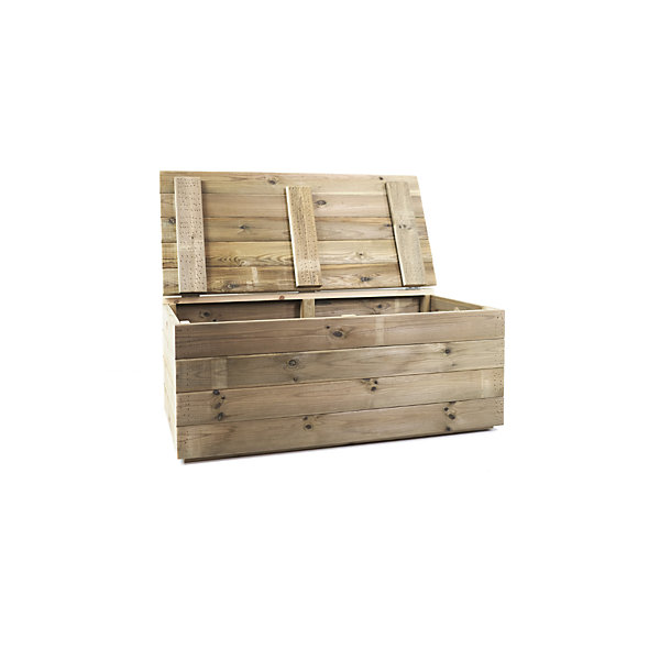 Coffre en Bois Tanoa Traité VidaHuerto 100x50x40 cm
