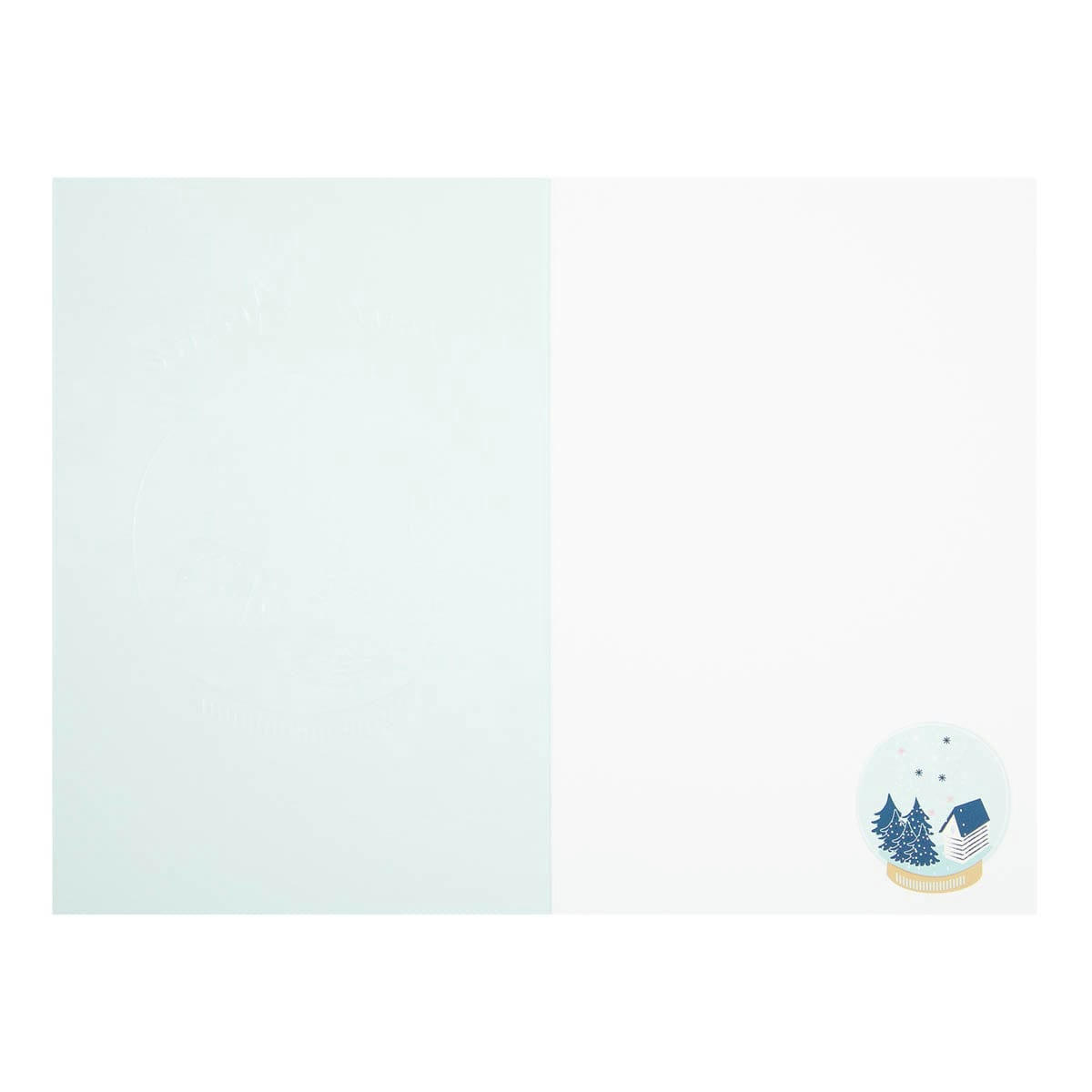 - Carte De Vœux Céleste Maison Sapin