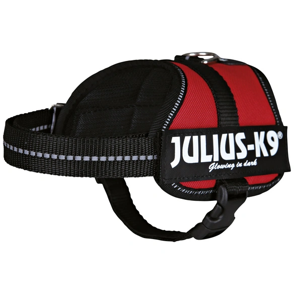 Hunde-Geschirr, Mini/M, Nylon, rot