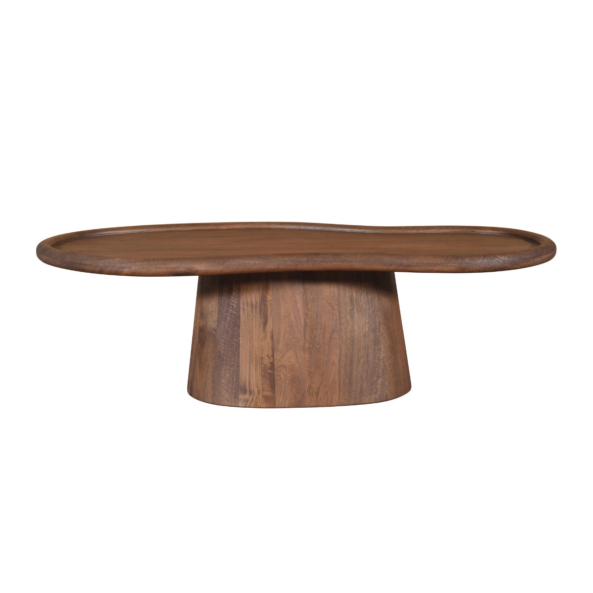 DÉJA Living Salontafel Estella - Organisch Donkerbruin Mangohout - 130x60x39cm