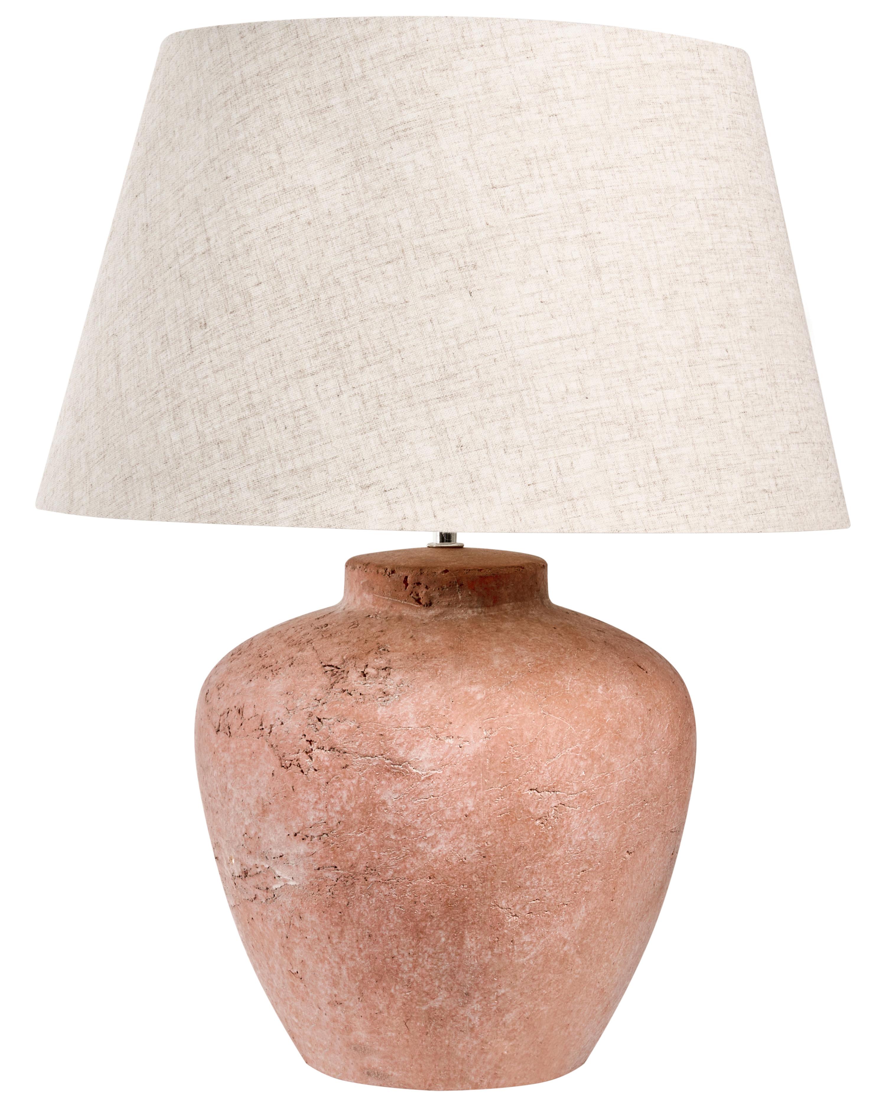 Table Lamp BARTON Ceramic Brown