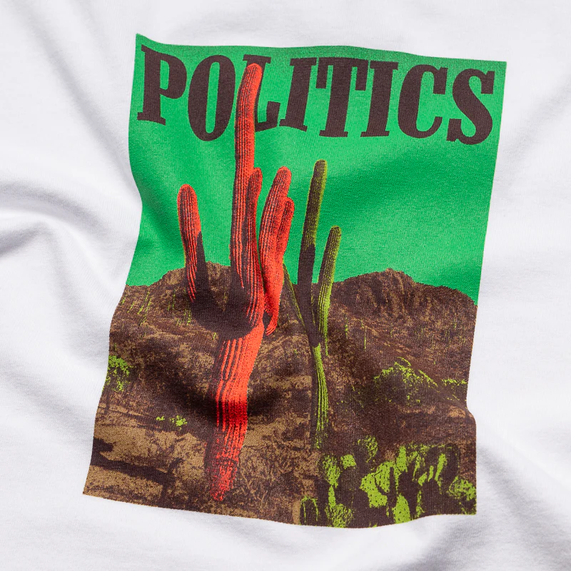 Politics Desert Tee - White