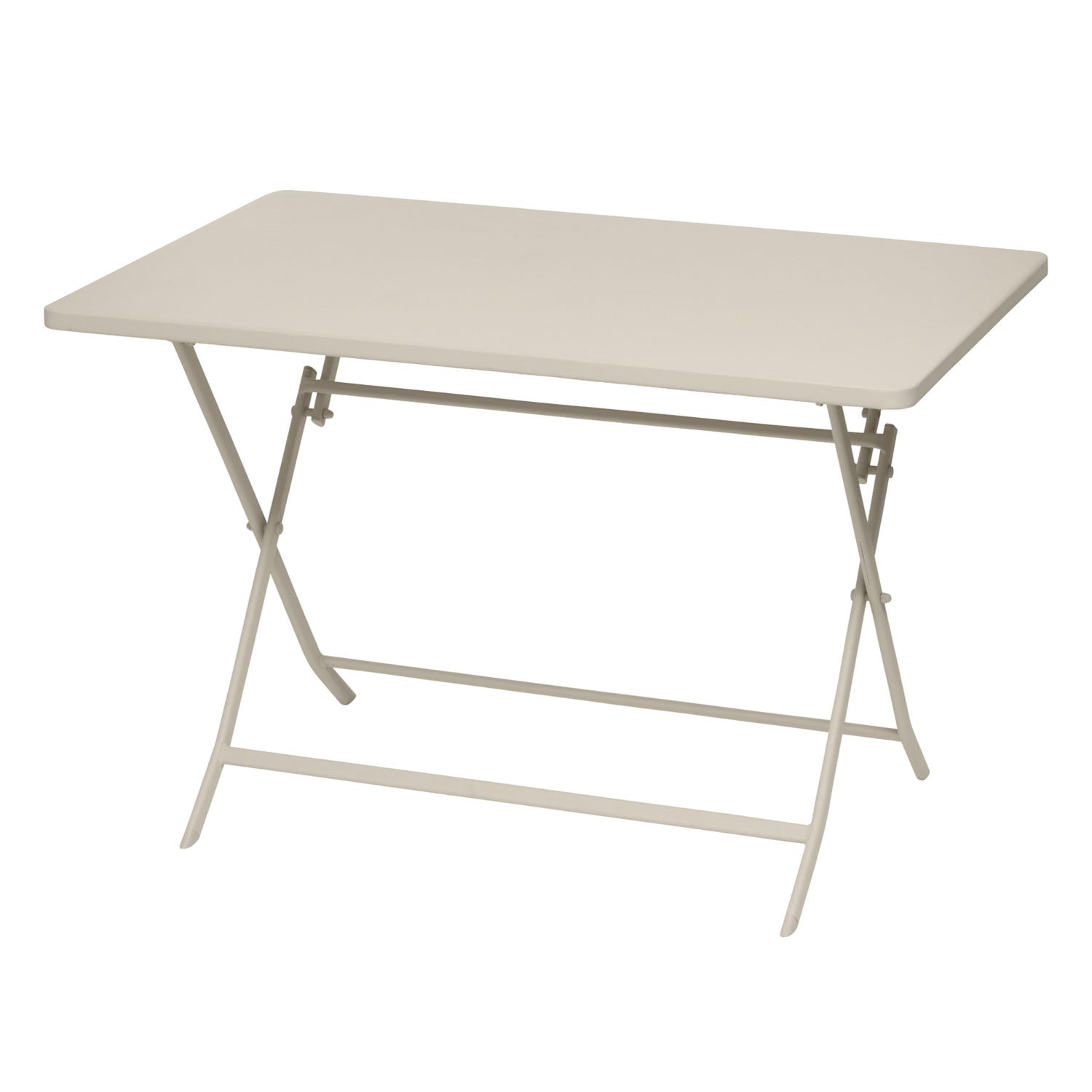 Tavolo pieghevole 110x70x71 cm Greensboro argilla