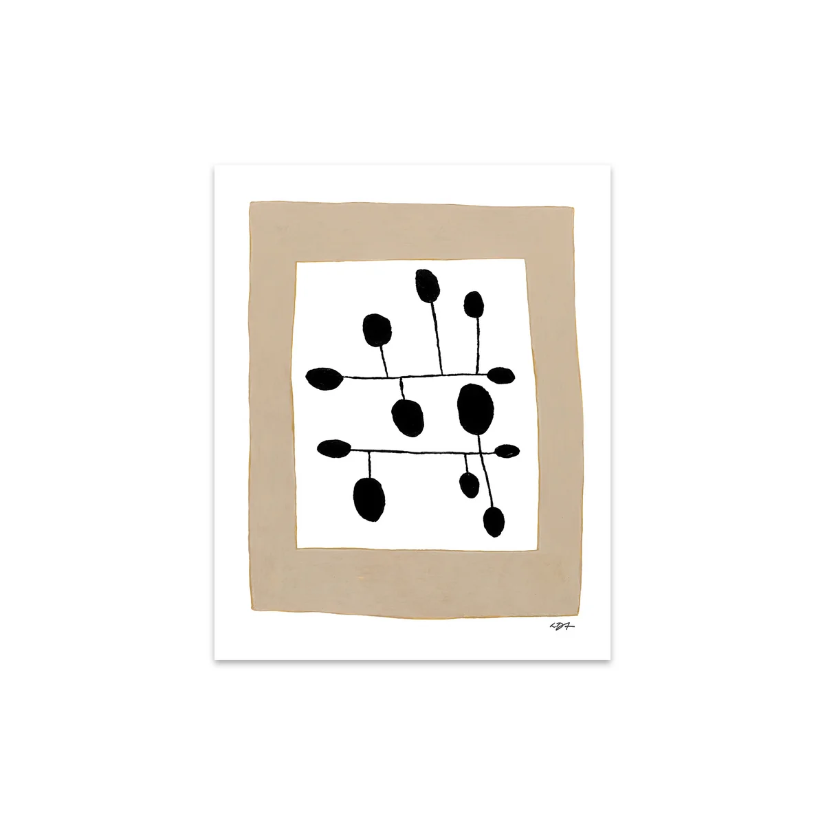 The Poster Club - Spot 12 von Leise Dich Abrahamsen, 30 x 40 cm