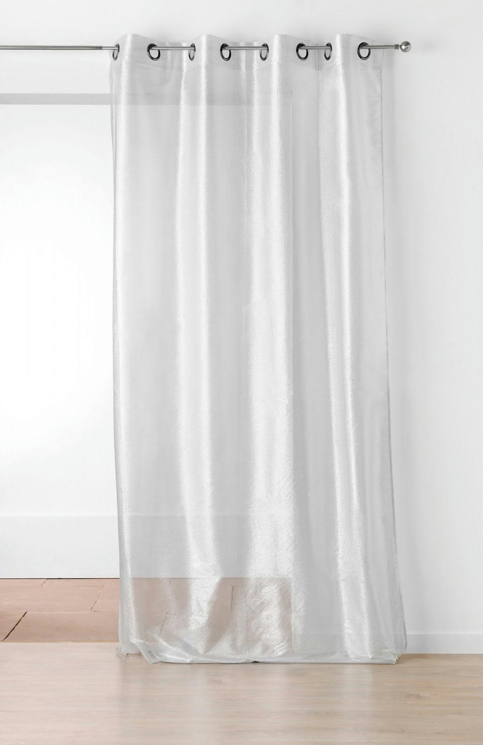 - Voilage design argenté 150x240cm