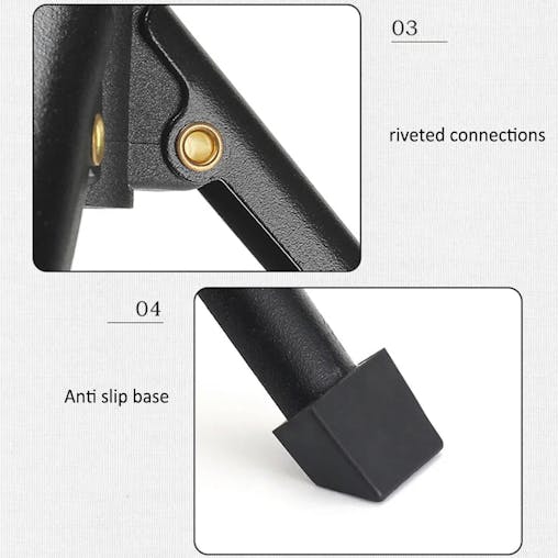 NNEOBA Round Camping Table with Telescopic Fishing Light Pole