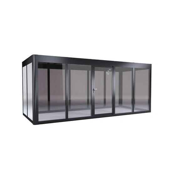 Gewächshaus »SunGarden Power 5.2«, BxHxT: 548 x 229 x 233 cm, anthrazit-metallic