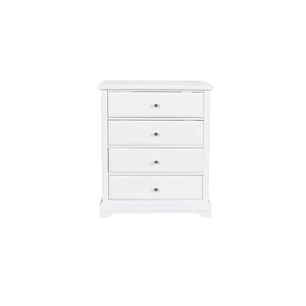 Copper Grove Pontoise White 4-drawer Youth Chest