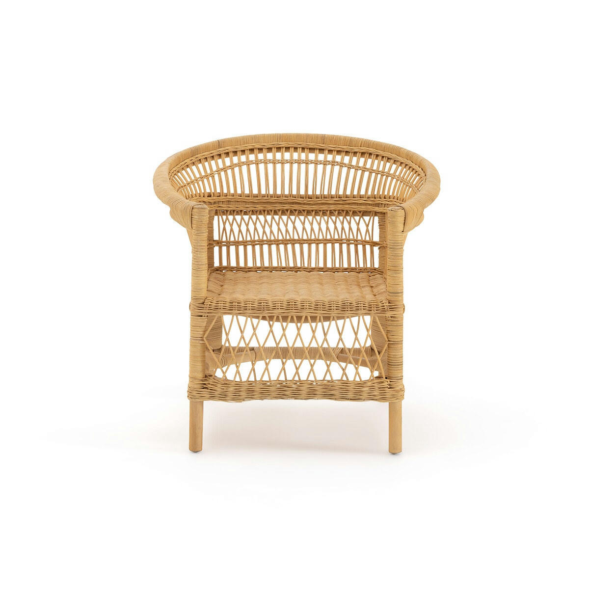 Fauteuil en rotin, Malu