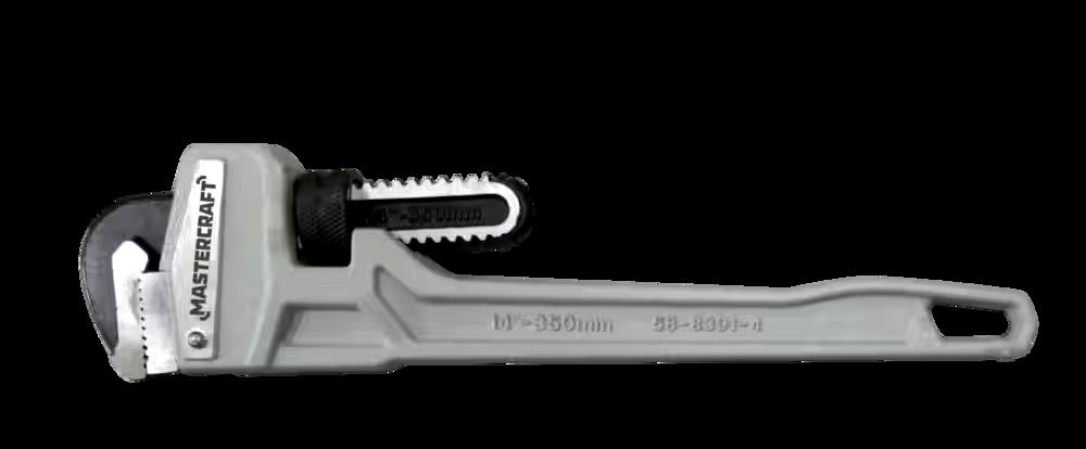 Mastercraft Aluminum Pipe Wrench, Assorted Sizes