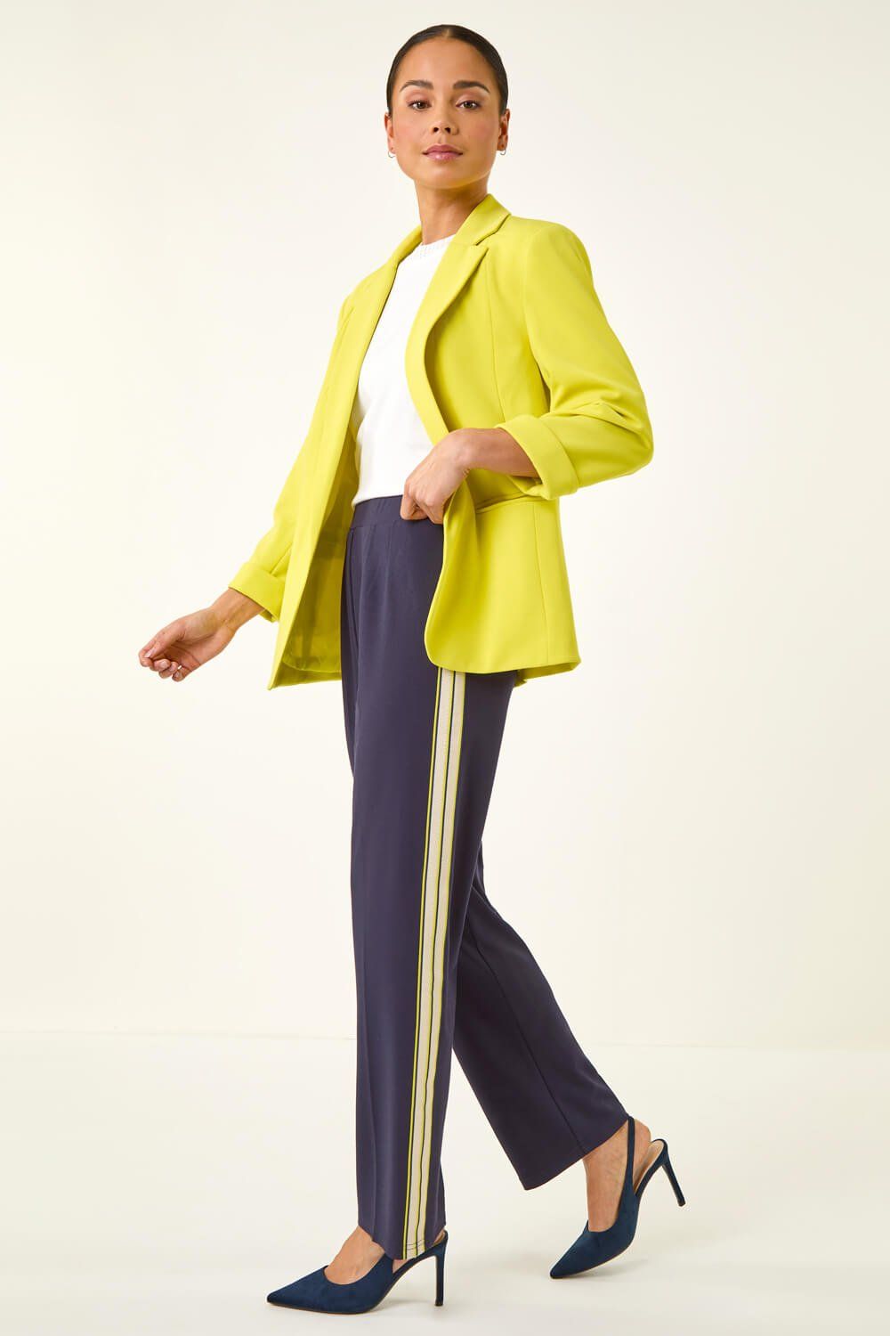 Roman Petite Side Stripe Stretch Trouser