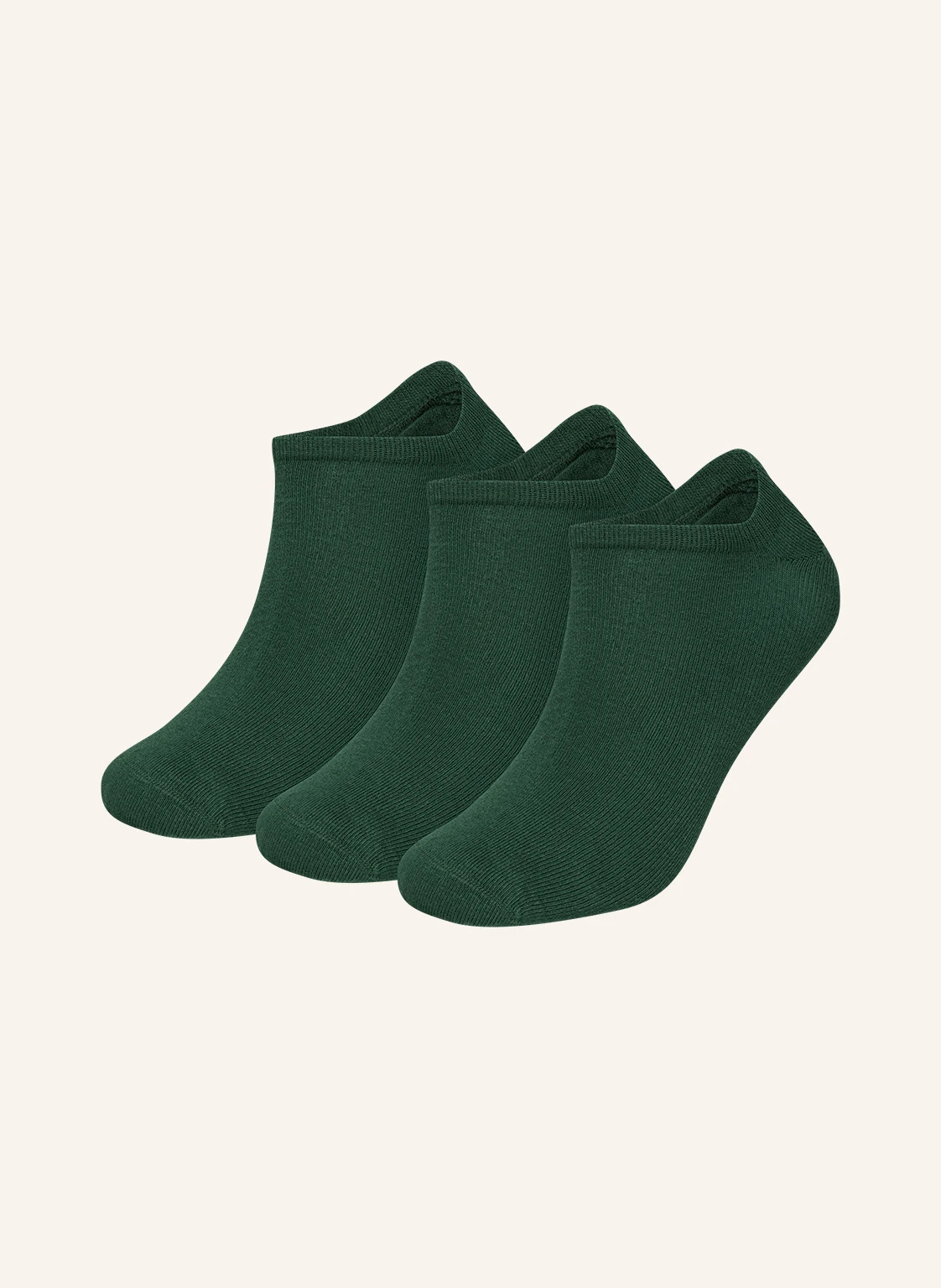 DillySocks 3er-Pack Sneakersocken ONE COLOR SHORTIES