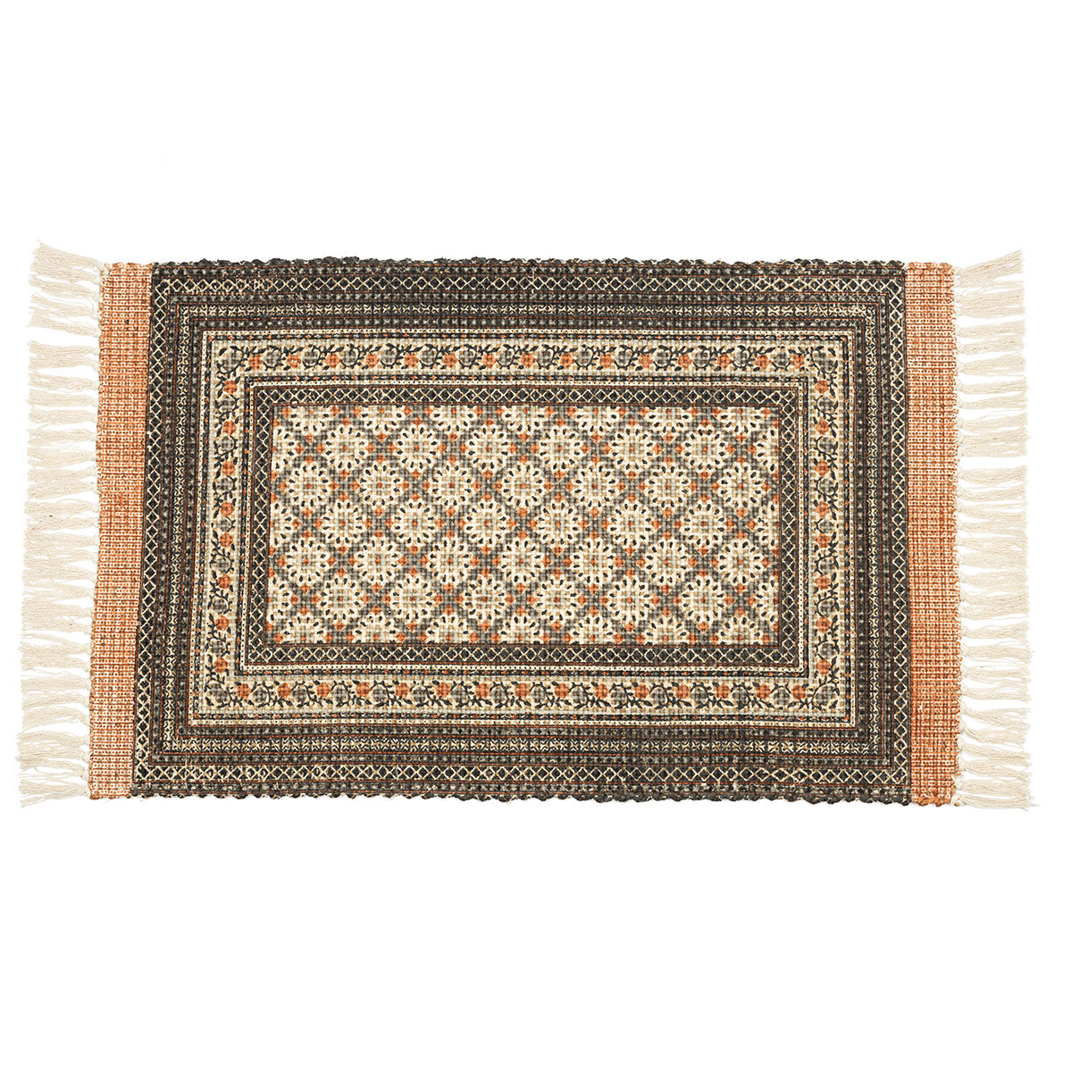 Passadeira CAIRO em juta e algodão 60x100cm