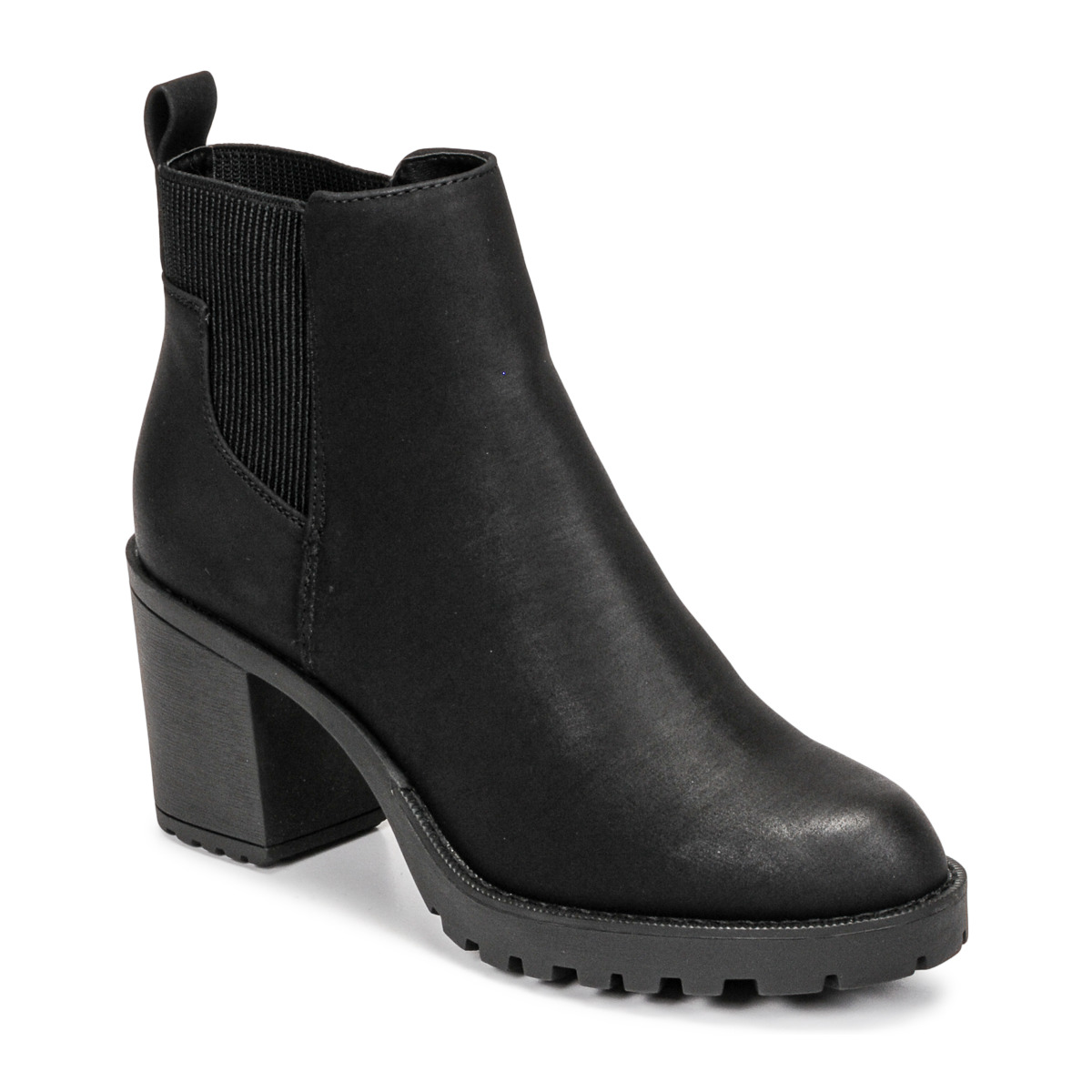 Only - BARBARA HEELED BOOTIE - Black