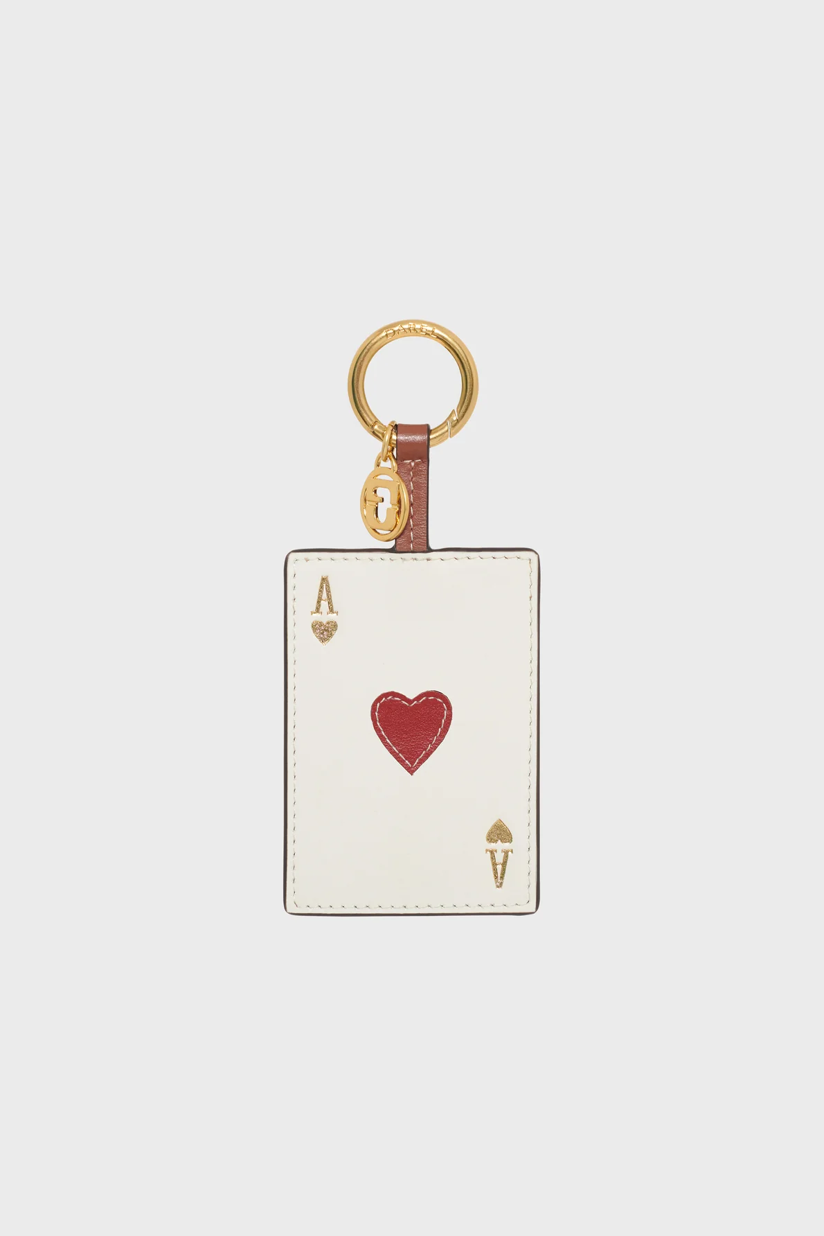 Charm en cuir – AS DE CŒUR