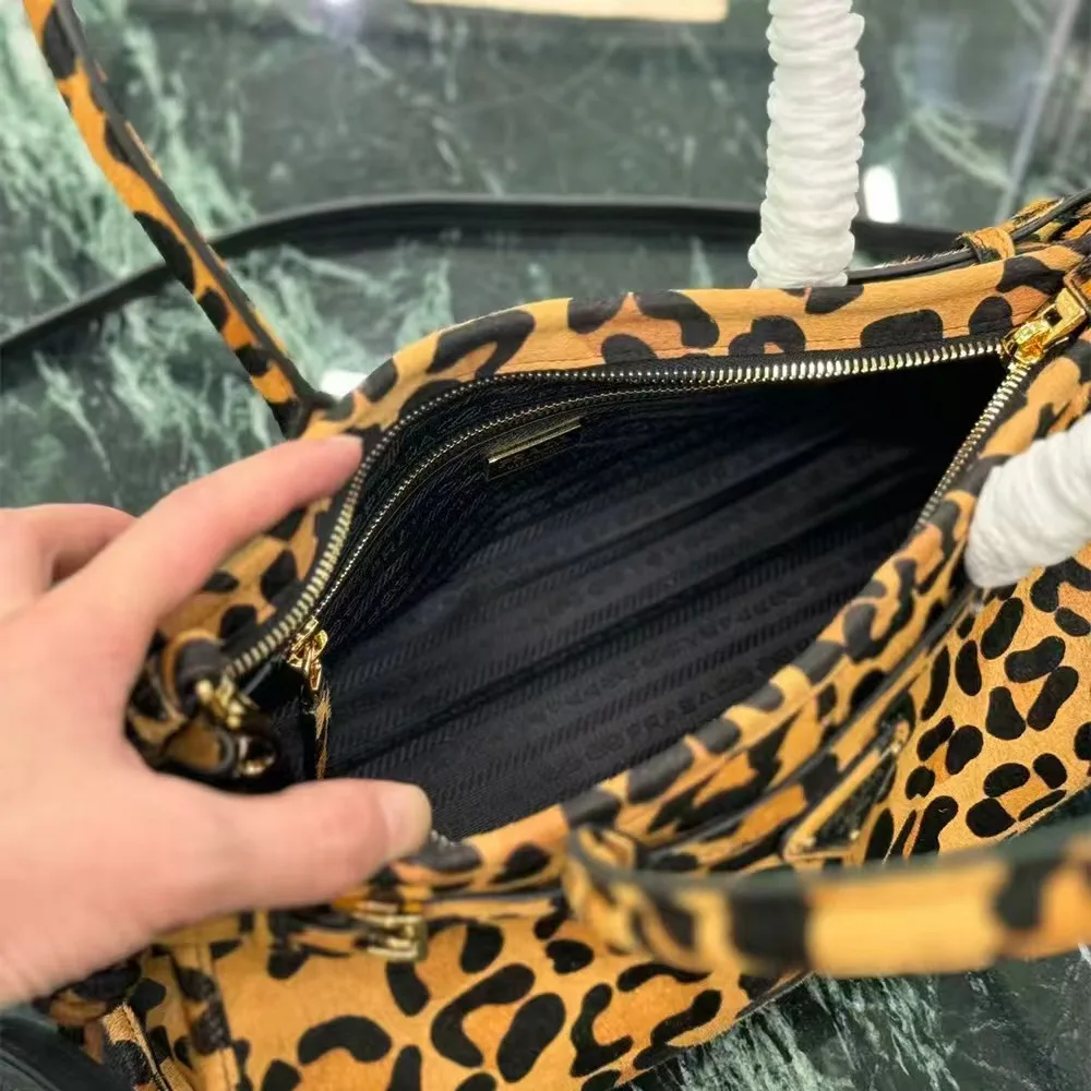 Prada Bonnie mini printed leather handbag (7A regular version)